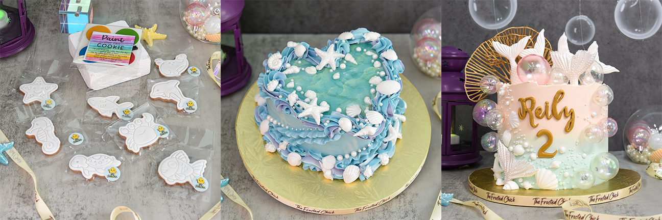 Mermaid Underwater Cakes